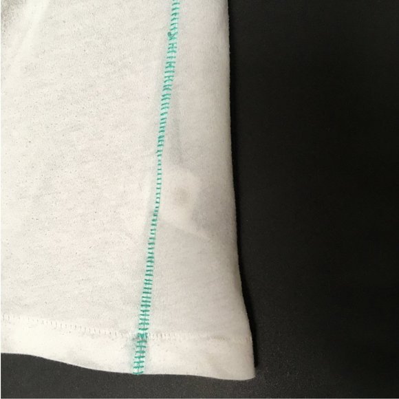 💕3/25💕White & Aqua Aeropostale Cali Tee - Picture 4 of 9